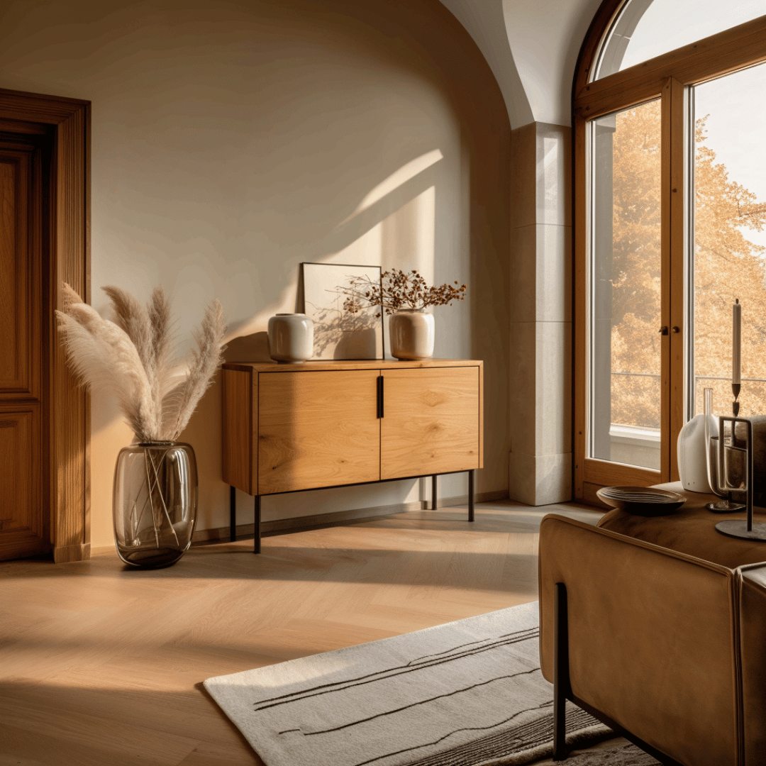 KUTA | Sideboard Mentari – Teak & Besi
