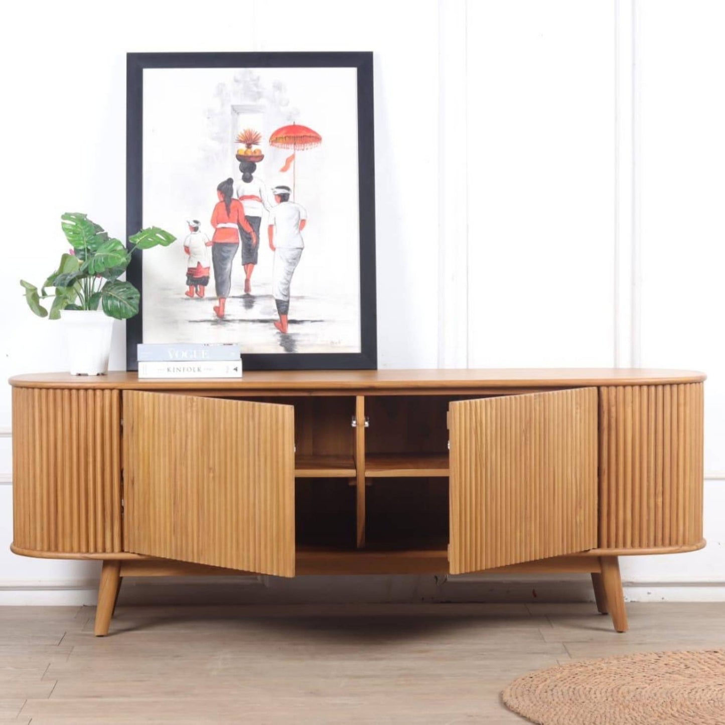 Sideboard Sasih – Teak, Unikat aus Indonesien