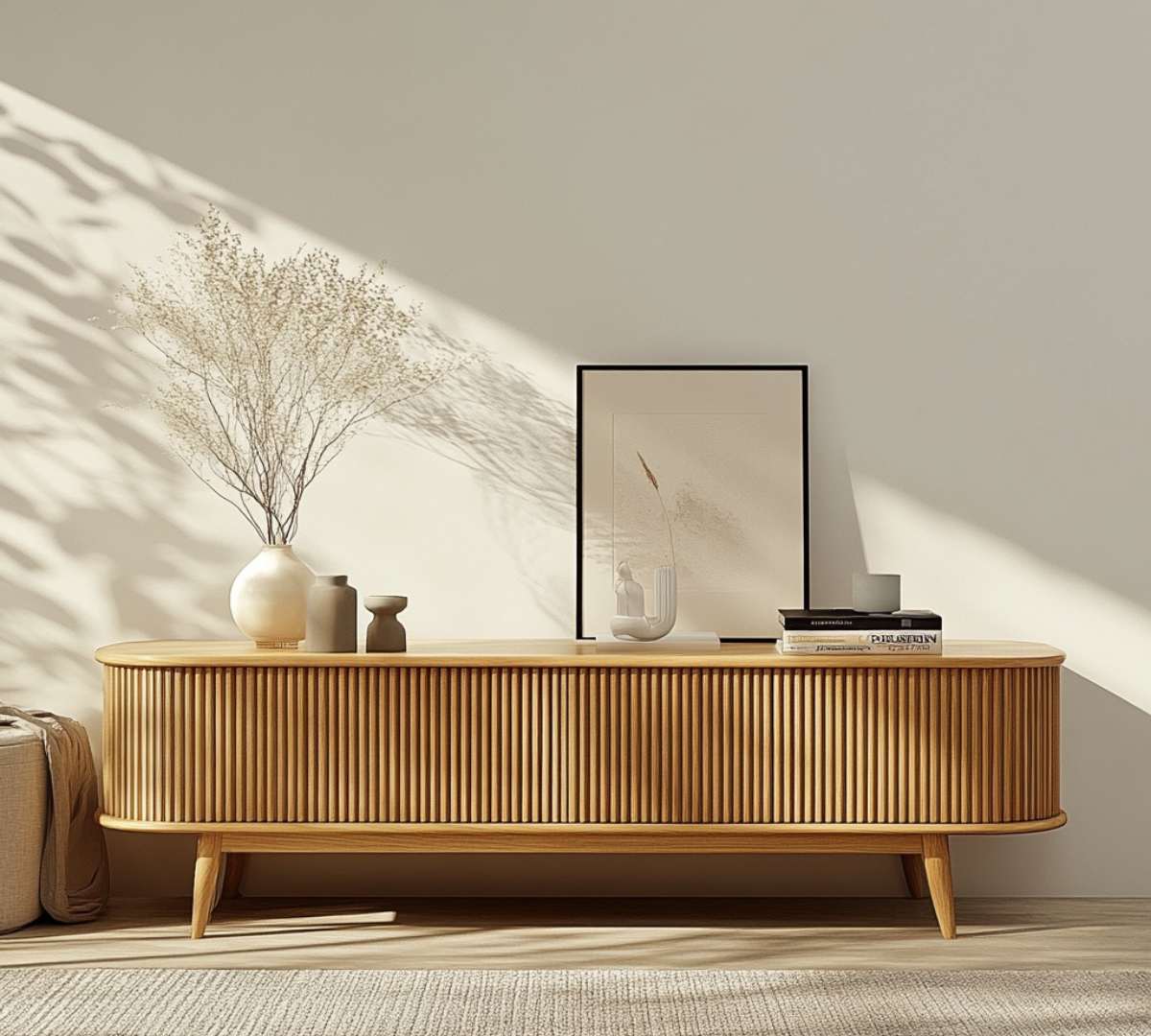 Sideboard Sasih – Zeitlose Ruhe in Holz