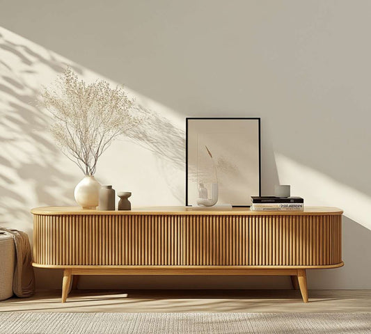Sideboard Sasih – Zeitlose Ruhe in Holz