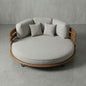 Daybed Segara Mewah – inkl. Polster, Teakholz